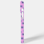 紫青名門私立校風のヒッピー花柄 Case-Mate iPhoneケース (裏面 / 左)