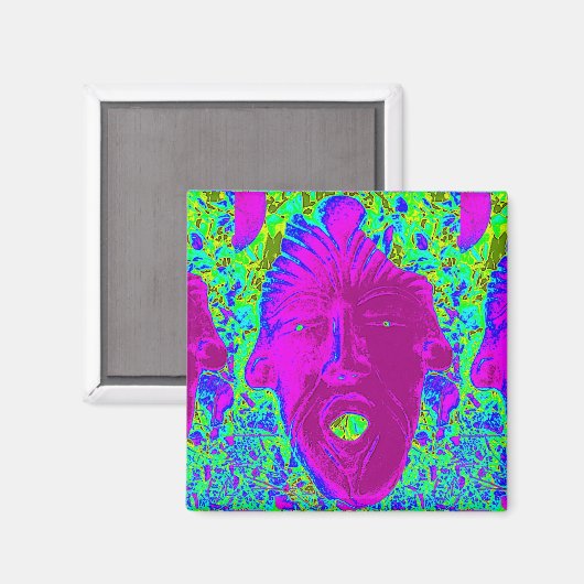 紫顔磁石 マグネット (正面/裏面)