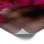 紫香花北極オリクトーク・アラスカ ポスター (角)