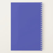 紫髭アイリスフローラ手帳 ノートブック (裏面)