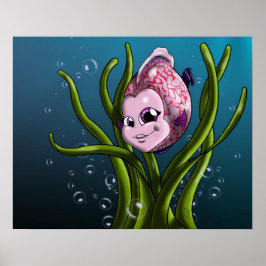 紫魚のポスター ポスター