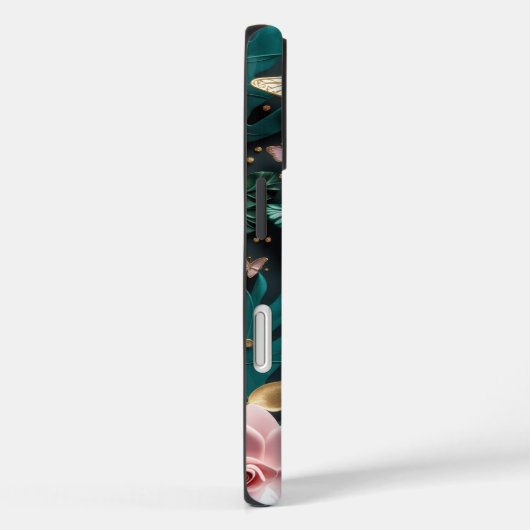 紫鮮やかフローラファンタジーバラ Case-Mate iPhoneケース (裏面 / 右)