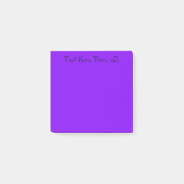 紫鮮やか ポストイット