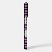 紫黒の織りパターン Case-Mate iPhoneケース (裏面 / 右)
