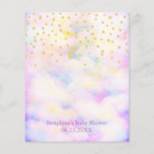 紫龍の赤ちゃんシャワー予測とアドバイス (裏面)