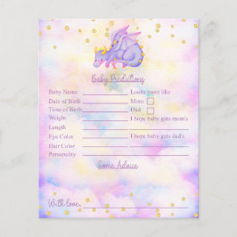 紫龍の赤ちゃんシャワー予測とアドバイス