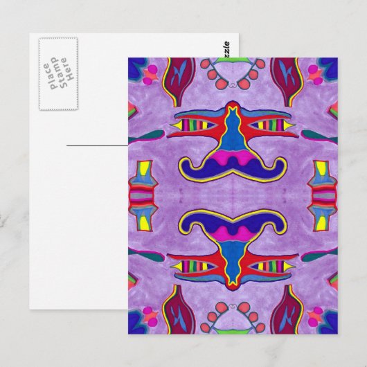 紫龍はがき ポストカード (正面/裏面)