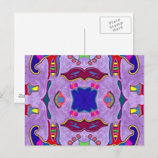 紫龍はがき ポストカード (正面/裏面)