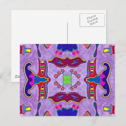 紫龍はがき ポストカード (正面/裏面)