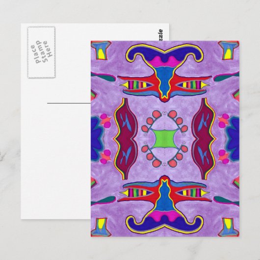 紫龍はがき ポストカード (正面/裏面)