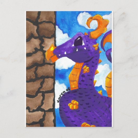 紫龍はがき ポストカード (正面)