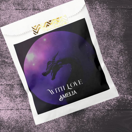 紫龍パーソナライズされた フェイバーバッグ