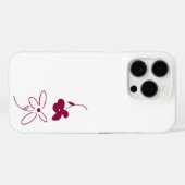 紫02 Case-Mate iPhoneケース (裏面 (横))