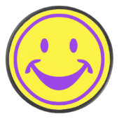 紫+おもしろいあなたの背中。&アイディア アイスホッケーパック (正面)