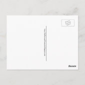 紫 – はがきのカラー言語 ポストカード (裏面)