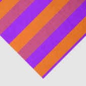 紫、オレンジ、ピンクストライプ色 薄葉紙 (詳細)