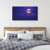 紫 キャンバスプリント (インサイチュ (寝室))