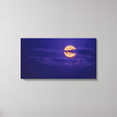 紫 キャンバスプリント (正面)