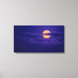 紫 キャンバスプリント