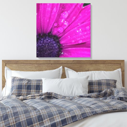 紫 キャンバスプリント (インサイチュ (寝室))