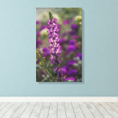 紫 キャンバスプリント (インサイチュ (ウッドフロア))