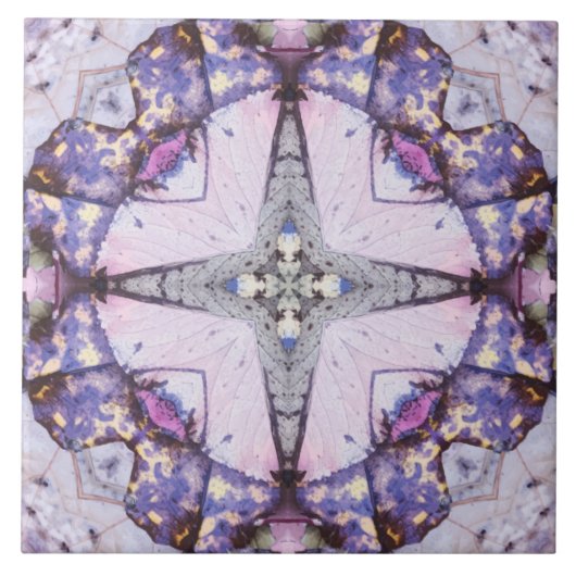 紫 – セラミックタイル (正面)