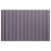 紫、ダークオリーブグリーン、紫、白、黒 ファブリック (ファットクウォーター)