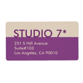 紫 – ナチュラルシリーズ ラベル