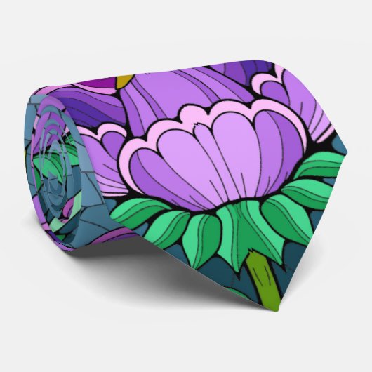 紫 ネクタイ (ロール)