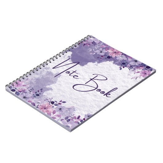 紫 ノートブック (左側)