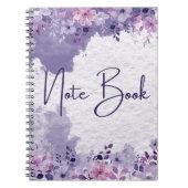 紫 ノートブック (正面)