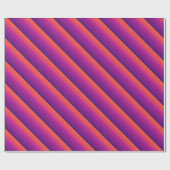 紫、ピンクおよびオレンジ色のグラデーショングラデーション ラッピングペーパー (フラット)