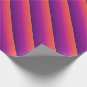 紫、ピンクおよびオレンジ色のグラデーショングラデーション ラッピングペーパー (角)