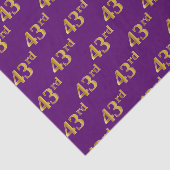 紫、フェイク金ゴールド43位(43位)イベント 薄葉紙 (詳細)