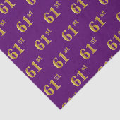 紫、フェイク金ゴールド61位（61位）イベント 薄葉紙 (詳細)