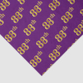 紫、フェイク金ゴールド88日(八十八)イベント 薄葉紙 (詳細)