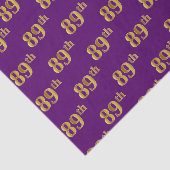 紫、フェイク金ゴールド89位（八十九位）イベント 薄葉紙 (詳細)