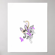 紫 – マゼンタ、赤みがかったオレンジ、黄色がかった青ガーリー