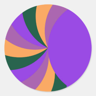 紫 ラウンドシール