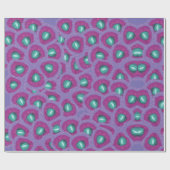 紫 ラッピングペーパー (フラット)