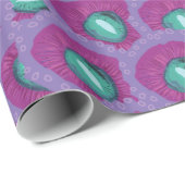 紫 ラッピングペーパー (ロールコーナー)