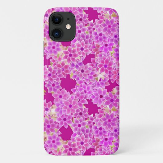 紫、ラベンダー、梅、梅 Case-Mate iPhoneケース (裏面)