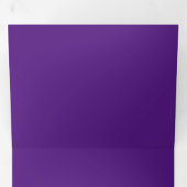 紫、ラム、トレンディーピンク、 三つ折りカード (内部最初)