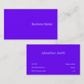 紫 名刺 (正面/裏面)