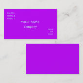 紫 名刺 (正面/裏面)