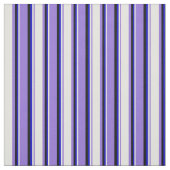 紫、淡黄色、青、黒の色の線 ファブリック (見本)