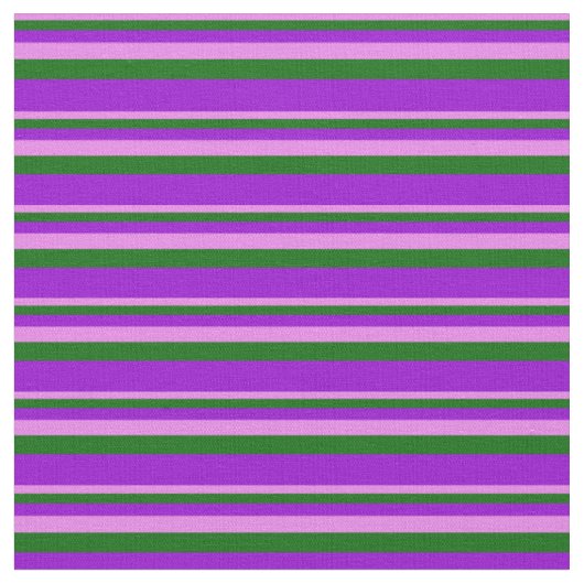 紫、濃い緑、濃い紫の色の線 ファブリック (クローズアップ)