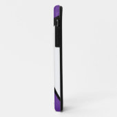 紫、白と黒 – iphoneケース Case-Mate iPhoneケース (裏面/左)
