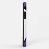 紫、白と黒 – iphoneケース Case-Mate iPhoneケース (裏面/右)