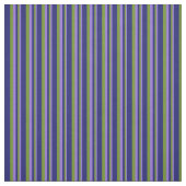 紫、緑、および深夜の青い線 ファブリック (見本)
